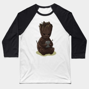 Groot Penguin Mashup Baseball T-Shirt